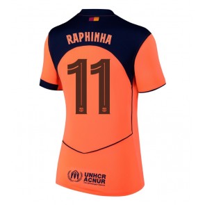 Lacne Ženy Futbalové dres Barcelona Raphinha Belloli #11 2025-26 Krátky Rukáv - Tretina